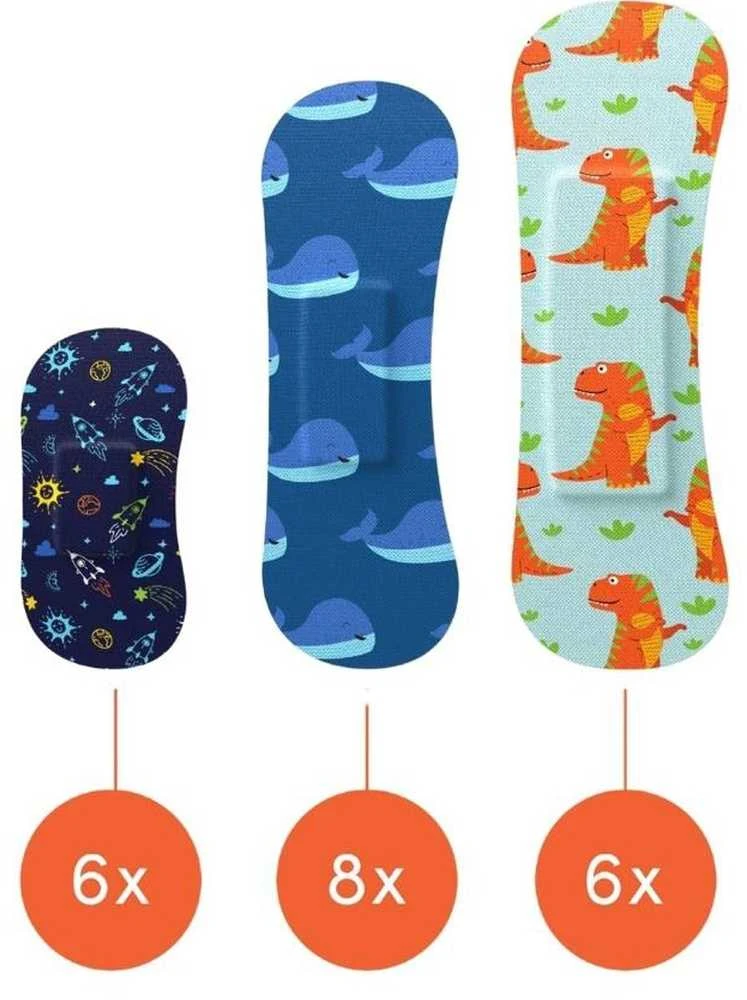 New Flag Pleistrai vaikams Wild Stripes Kids Sensitive Space, 20 vnt