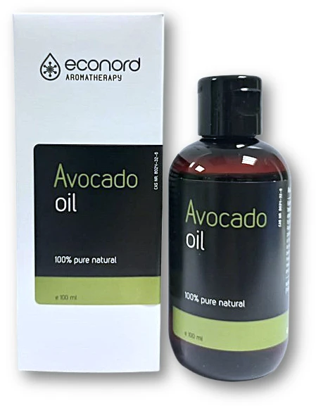 Pagaminta ES pagal Baltkontrakt užsakymą Avokado aliejus Econord, 100ml