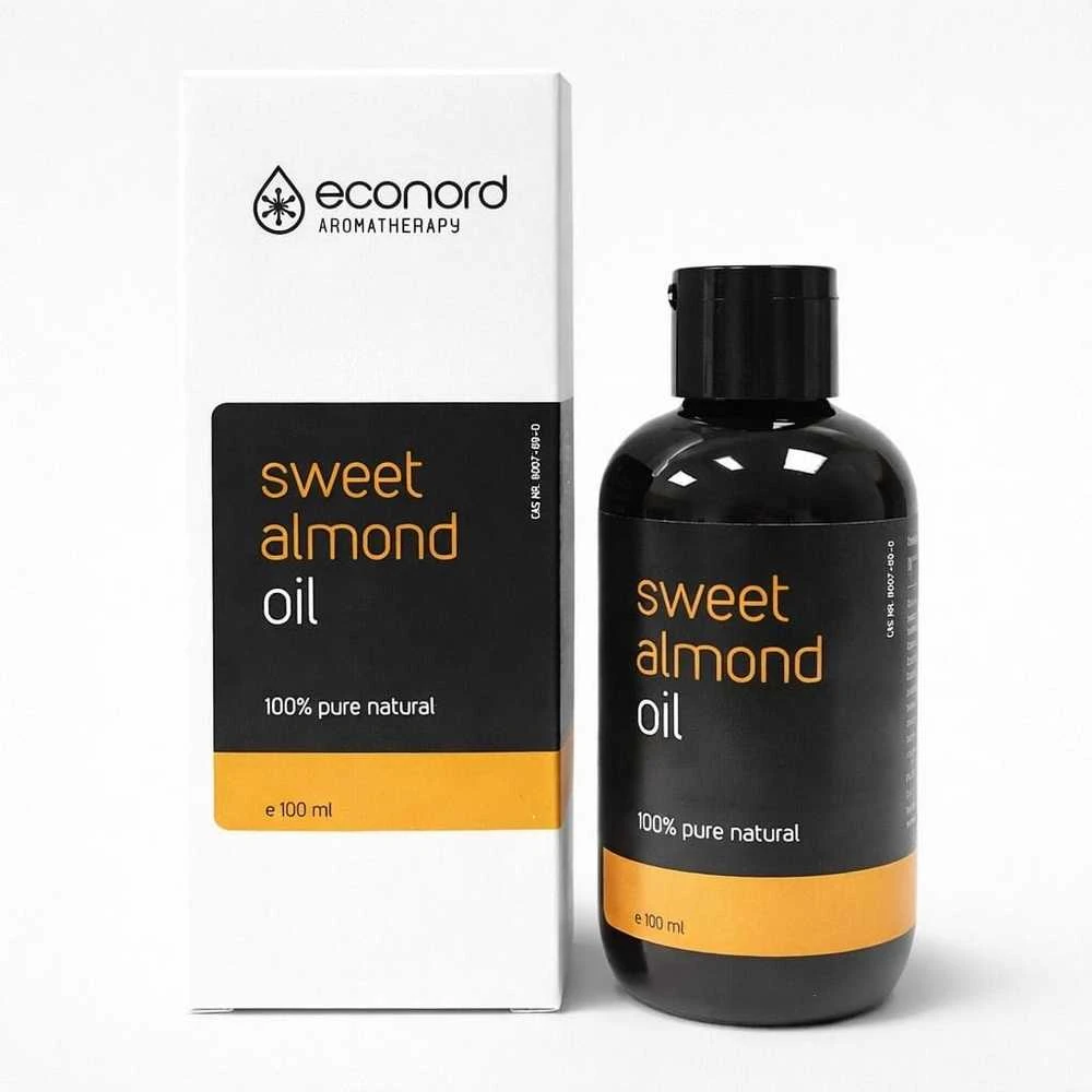 Pagaminta ES pagal Baltkontrakt užsakymą Migdolų aliejus Econord, 100ml