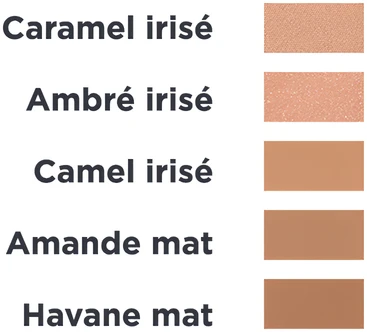 Švytėjimą ir lengvo įdegio efektą suteikianti pudra Avril Ambre Irise, 11 g