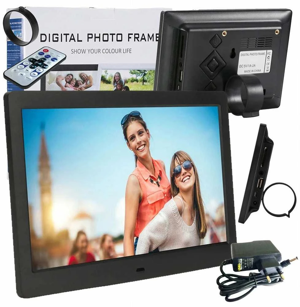 10" IPS HD skaitmeninis nuotraukų rėmelis