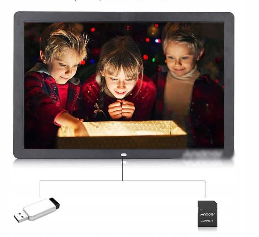 10" IPS HD skaitmeninis nuotraukų rėmelis