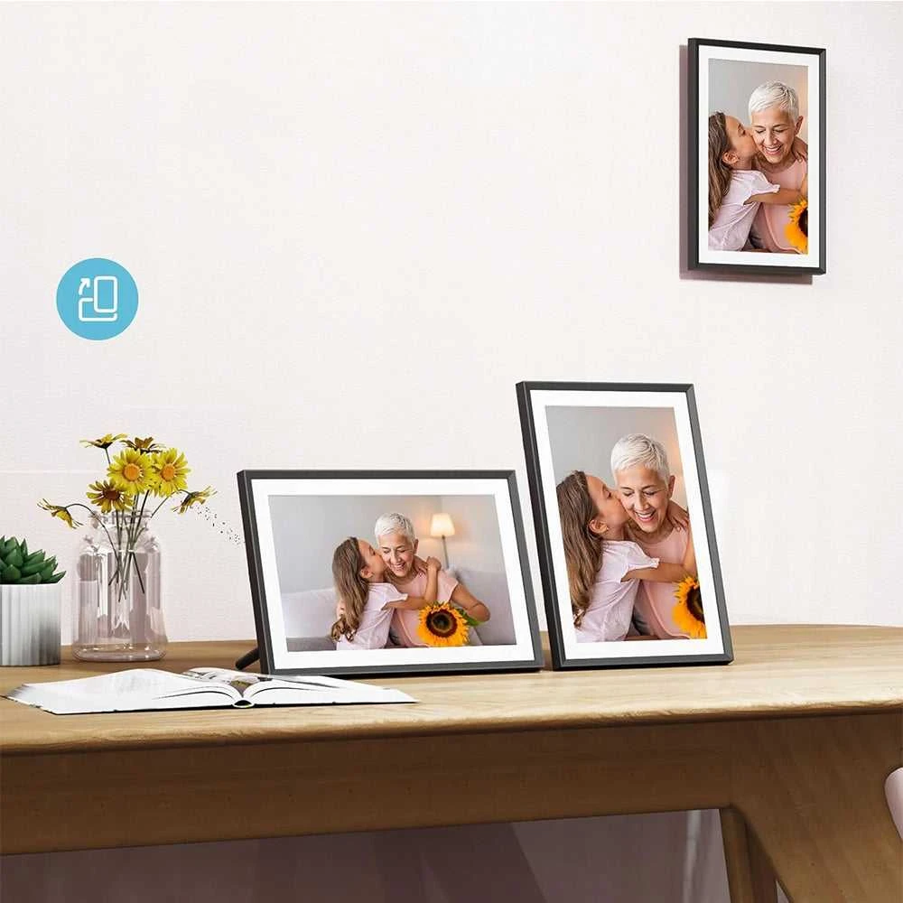 10" WiFi skaitmeninis nuotraukų rėmelis su video ir 32GB