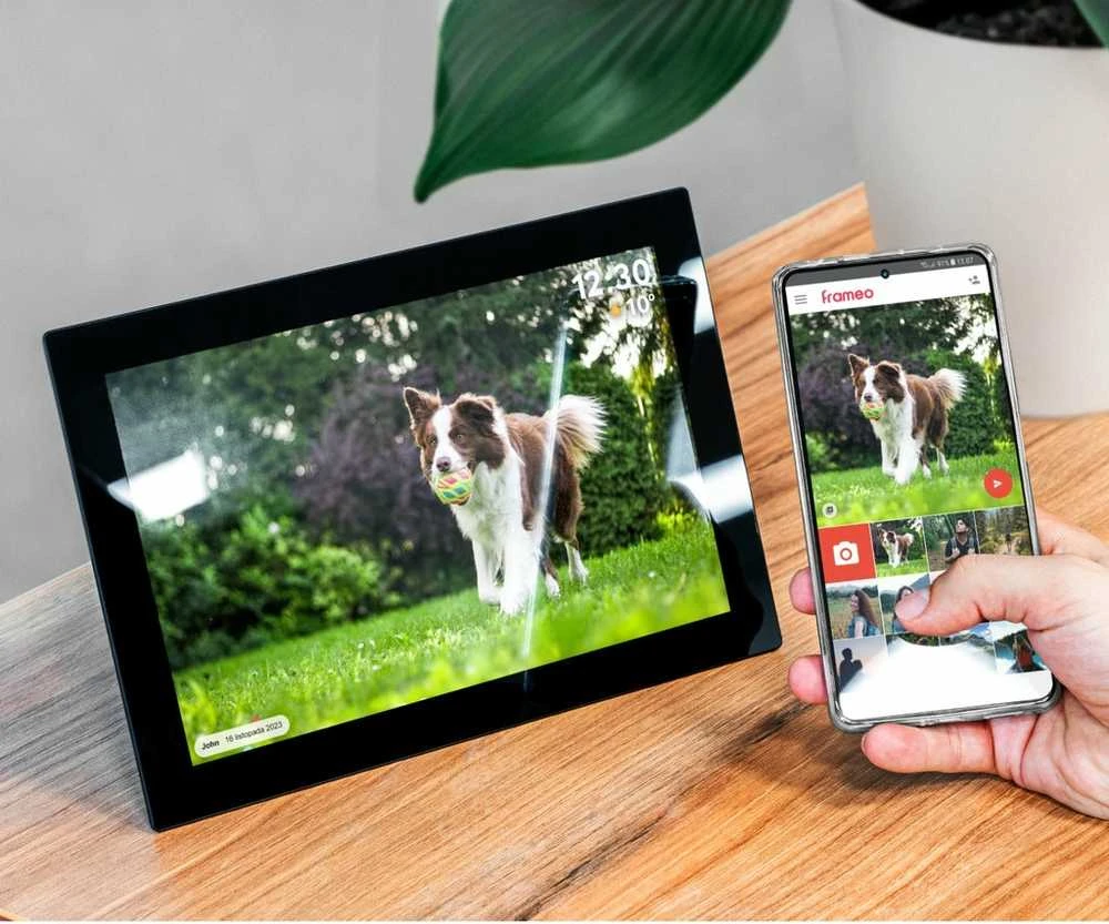 10.1" FRAMEO WiFi skaitmeninis nuotraukų rėmelis