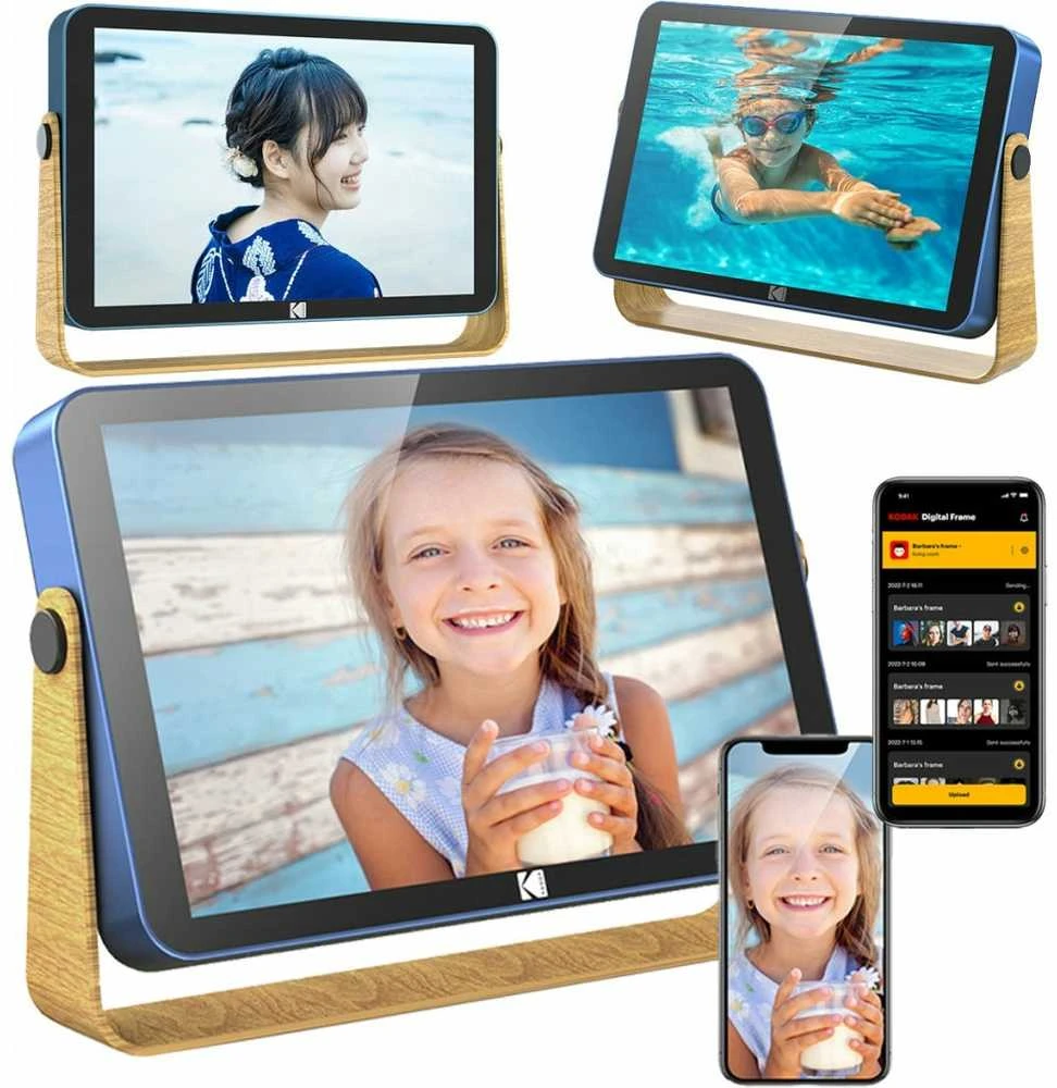 10.1" mėlynas WiFi skaitmeninis nuotraukų rėmelis RWF-108V