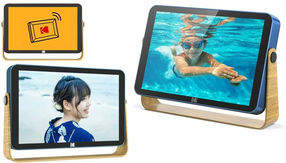 10.1" mėlynas WiFi skaitmeninis nuotraukų rėmelis RWF-108V