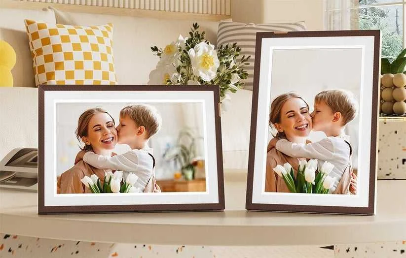 10.1" skaitmeninis nuotraukų rėmelis su WiFi, 32GB, video