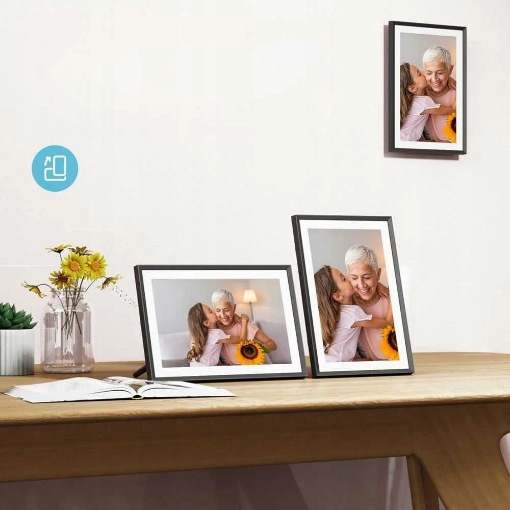 10.1" WiFi IPS jutiklinis nuotraukų rėmelis 32GB