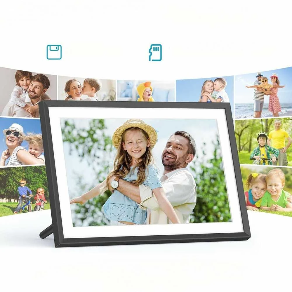 10.1" WiFi IPS jutiklinis nuotraukų rėmelis 32GB
