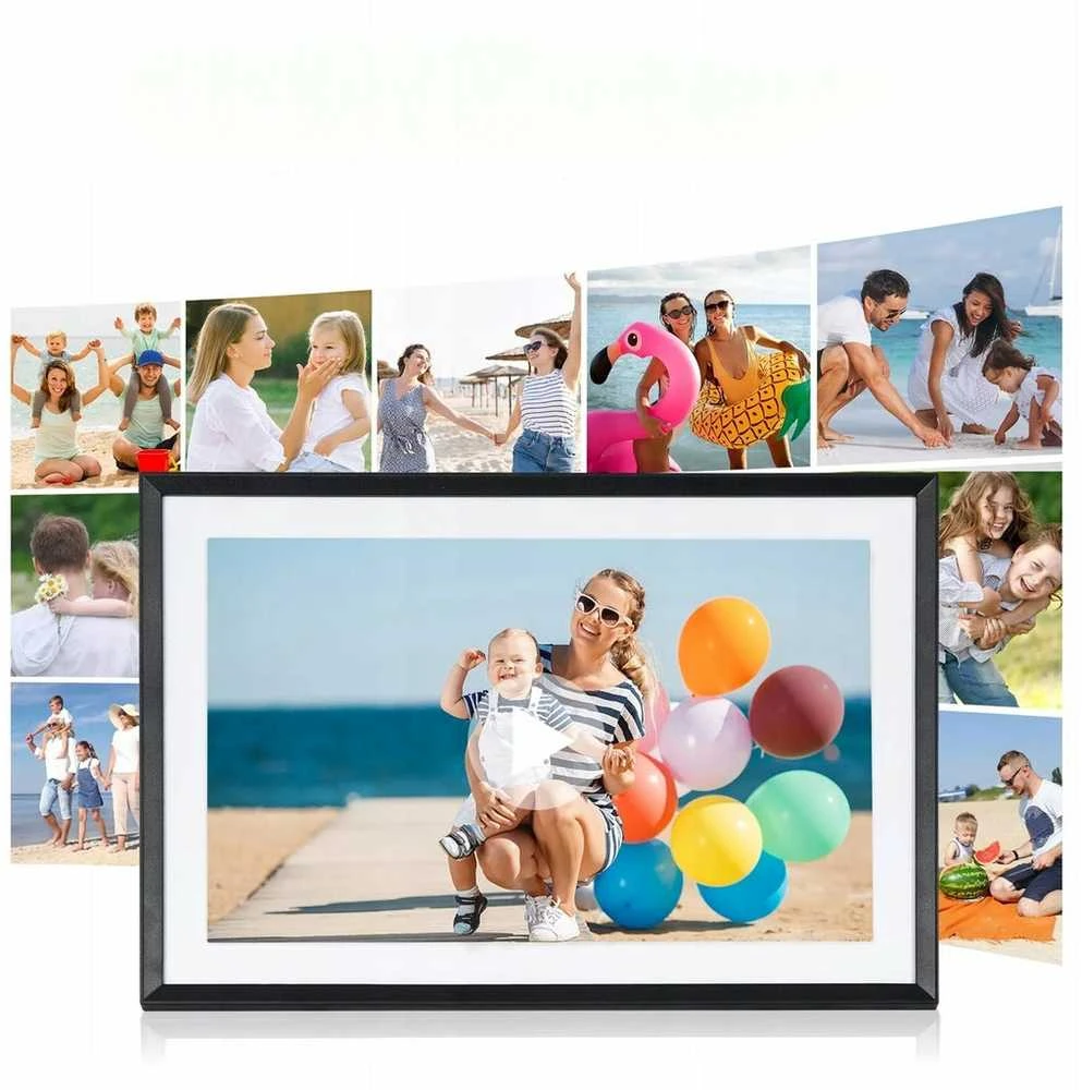 10.1" WiFi IPS jutiklinis nuotraukų rėmelis 32GB