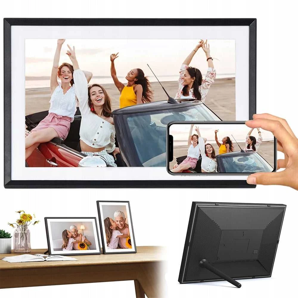 10.1" WiFi IPS jutiklinis nuotraukų rėmelis 32GB