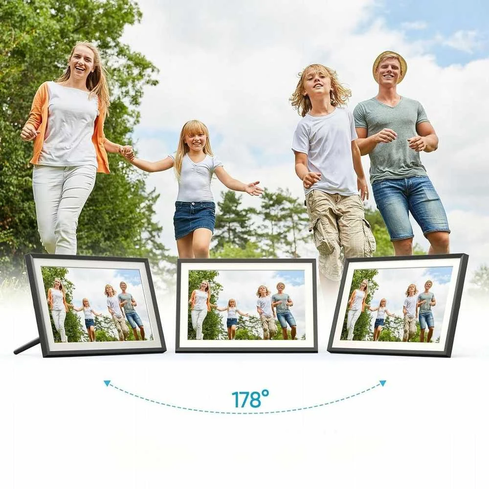 10.1" WiFi IPS jutiklinis nuotraukų rėmelis 32GB
