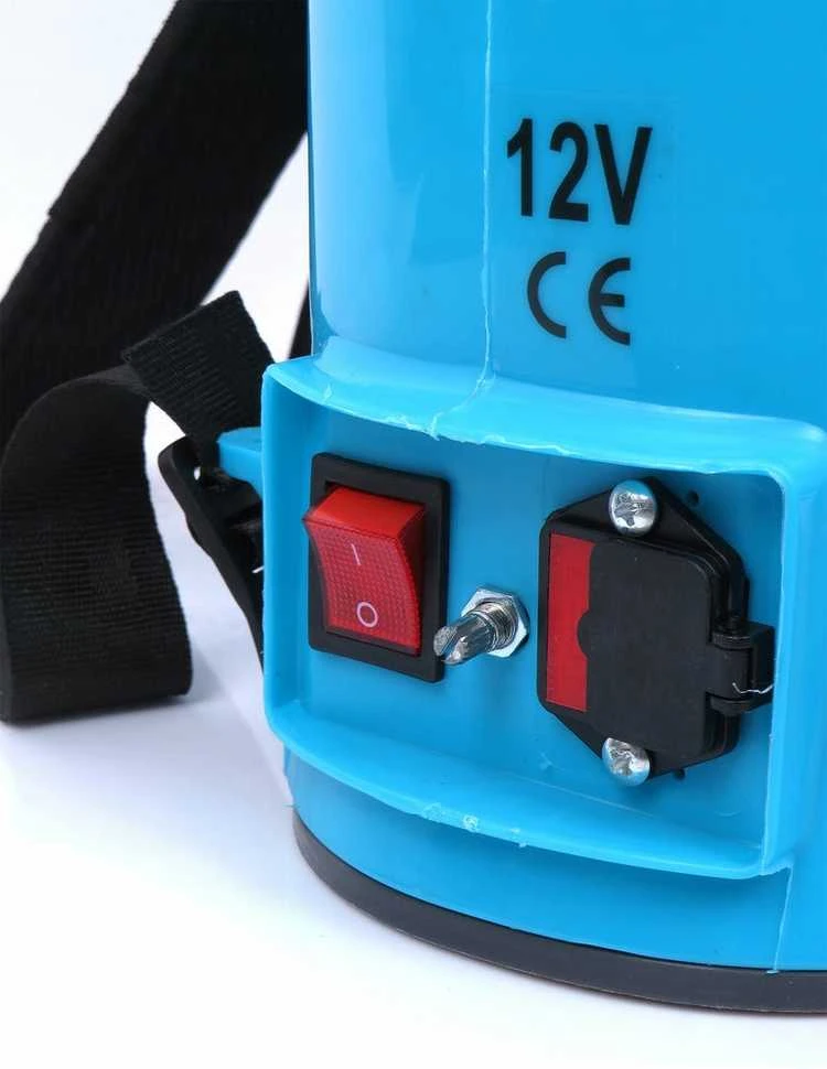 12L elektrinis kuprinis purkštuvas su herbicidų antgaliu