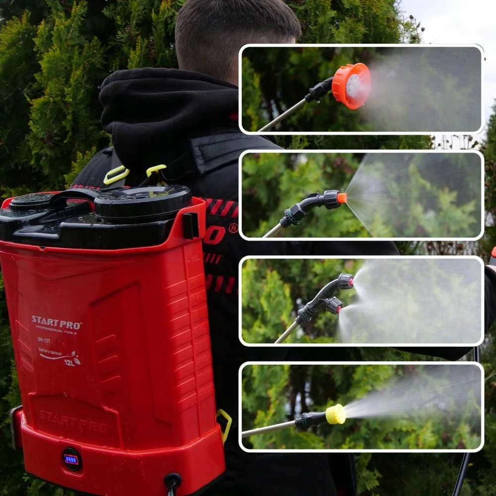 12L elektrinis purkštuvas su ličio baterija