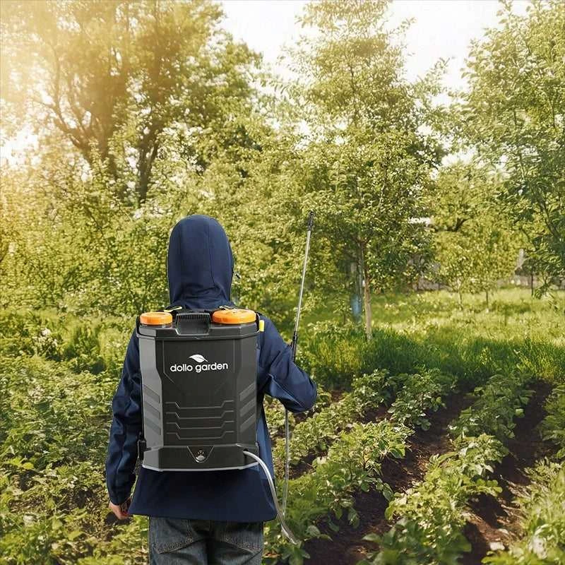 16L elektrinis slėginis purkštuvas su baterija