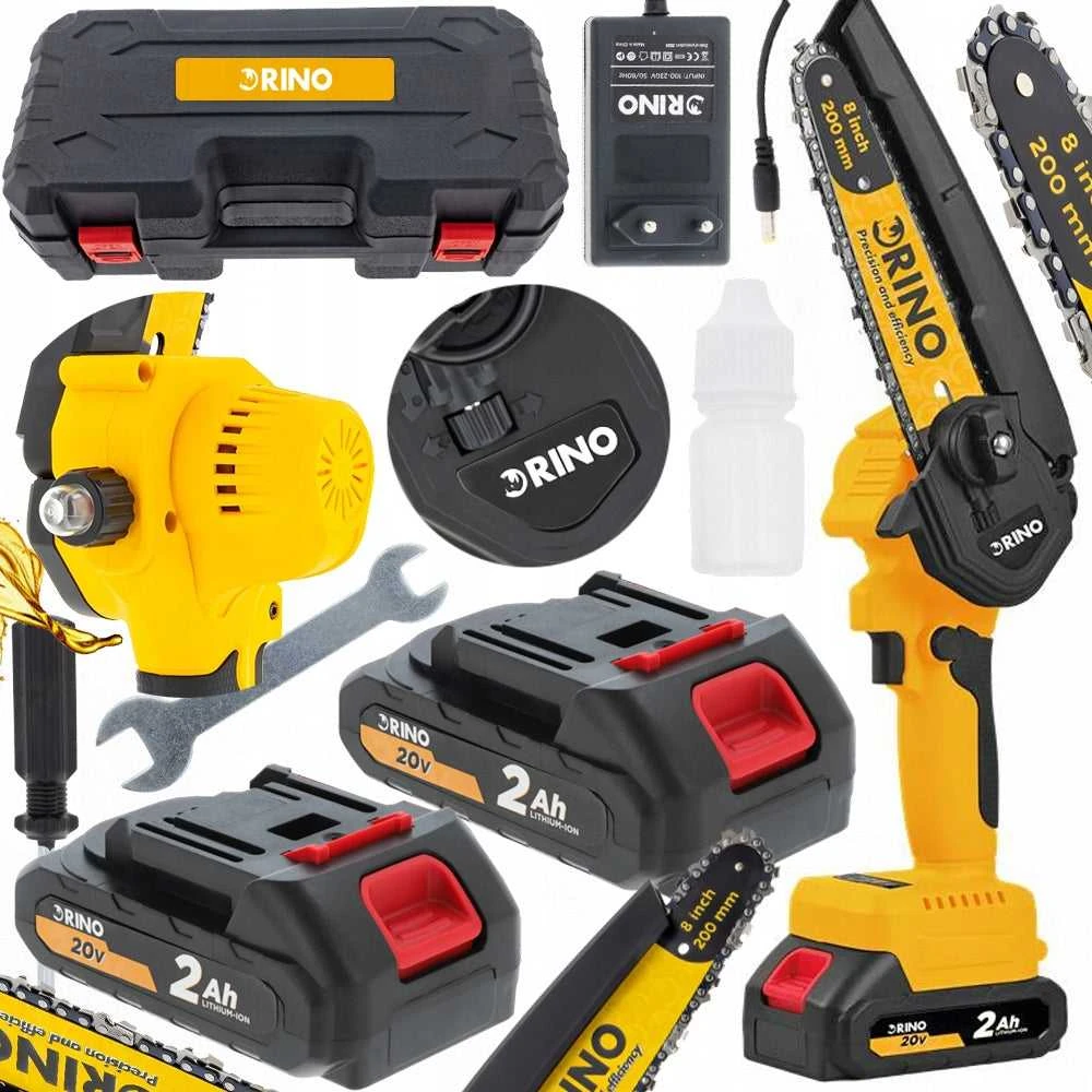 20V Rino-20 mini grandininis pjūklas 200 mm