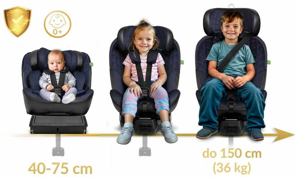 Aero 360 pasukama kėdutė 0-36 kg