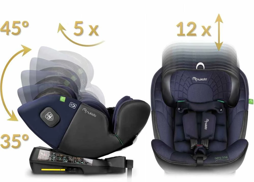 Aero 360 pasukama kėdutė 0-36 kg