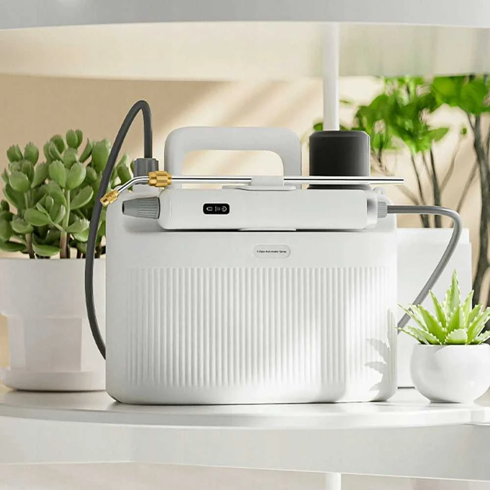 Akumuliatorinis elektrinis kuprininis slėginis sodo purkštuvas 5 l