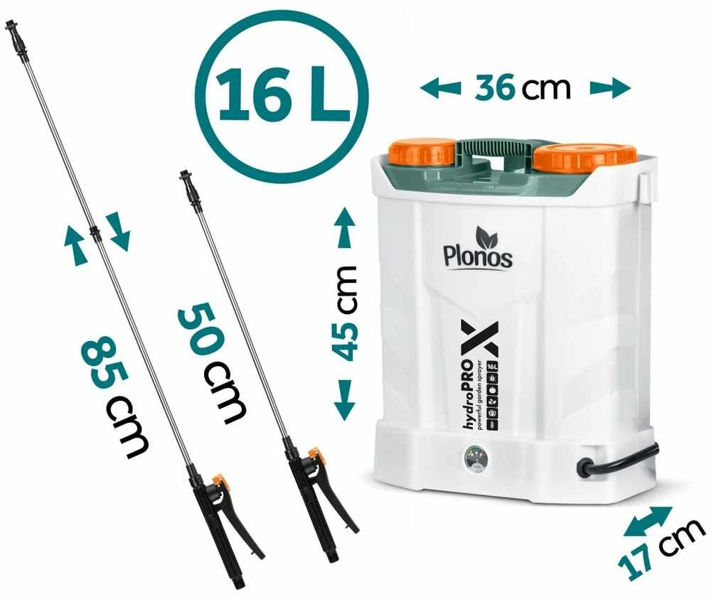 Akumuliatorinis purkštuvas 16 l