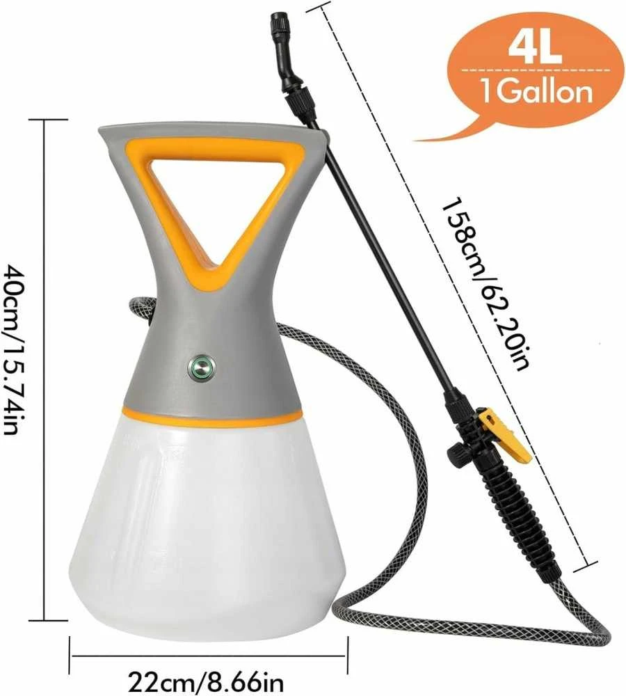 Akumuliatorinis sodo slėginis purkštuvas 4 l