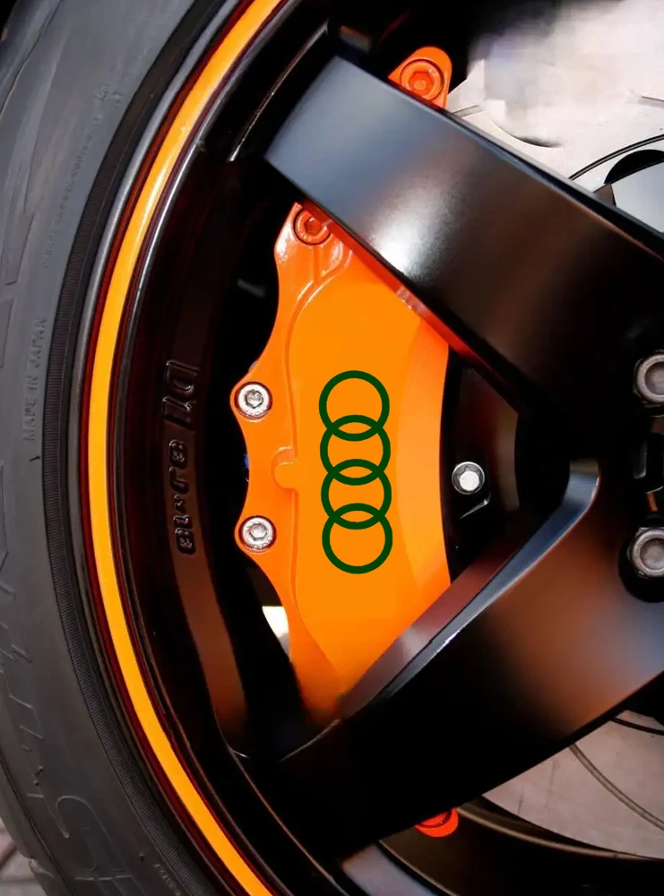Audi Karščiui atsparūs suportų lipdukai