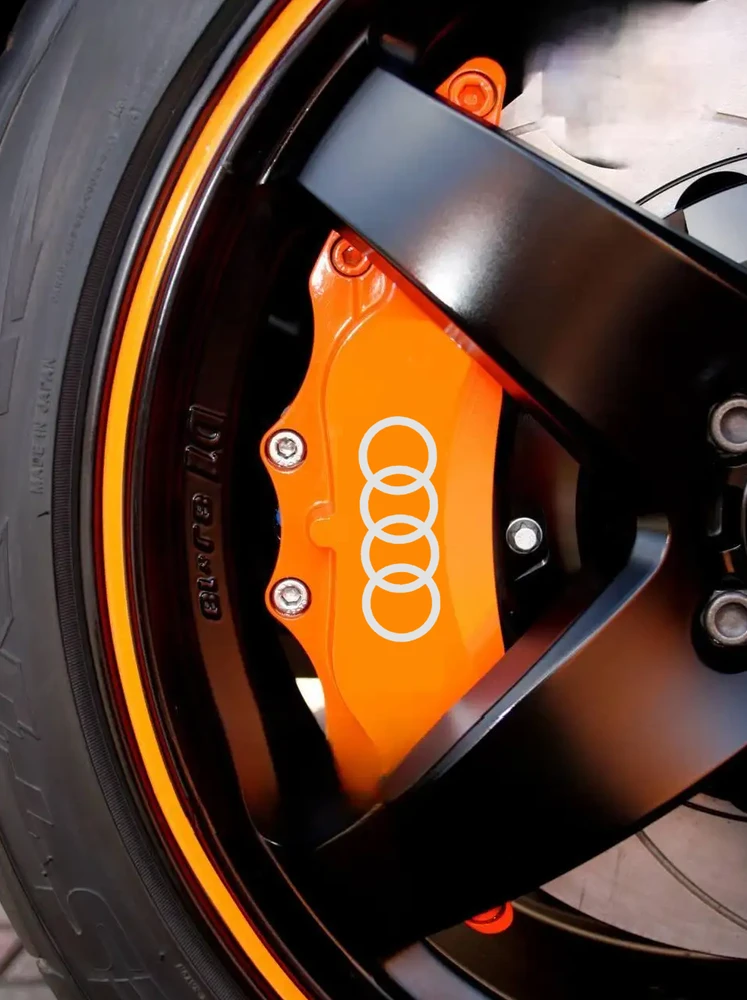 Audi Karščiui atsparūs suportų lipdukai