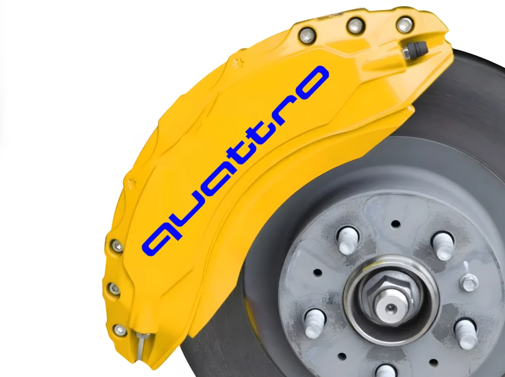 Audi Quattro Automobilio suportų lipdukai išsiskiriantys