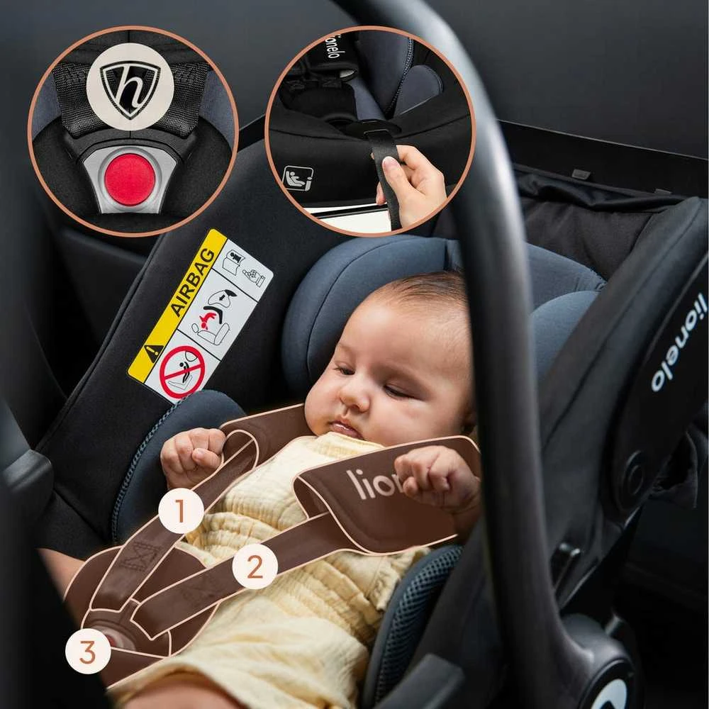 Lionelo Automobilinė kėdutė 0-13 kg ADAC