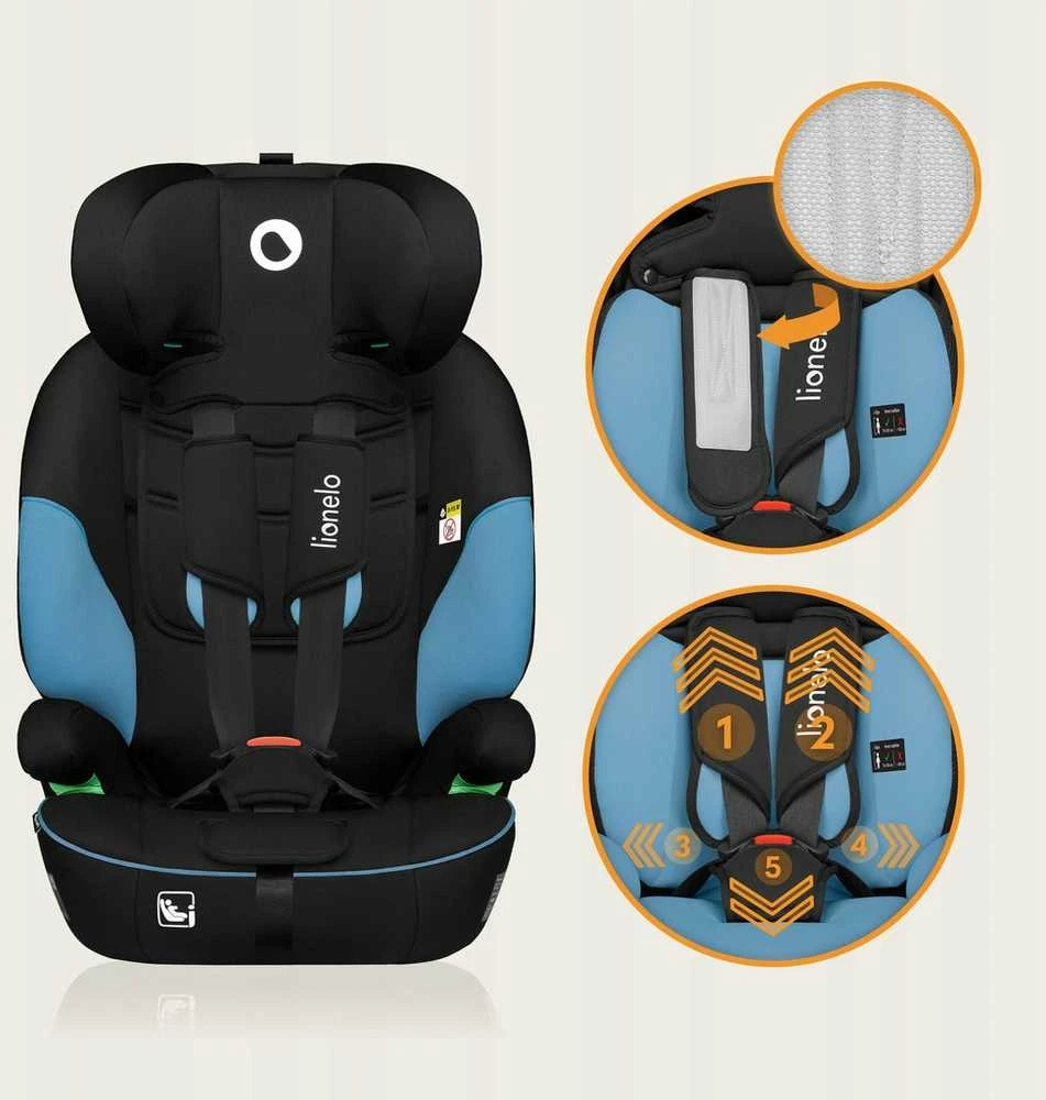 Lionelo Automobilinė kėdutė 76-150 cm 9-36 kg