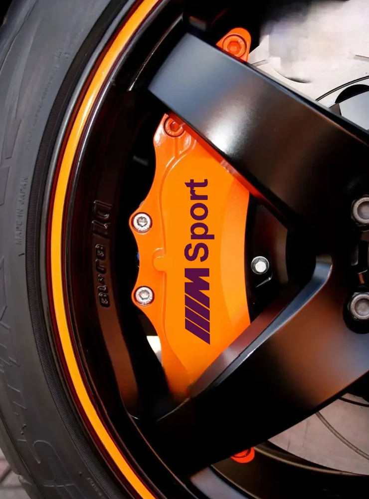 BMW M Sport Karščiui atsparūs suportų lipdukai
