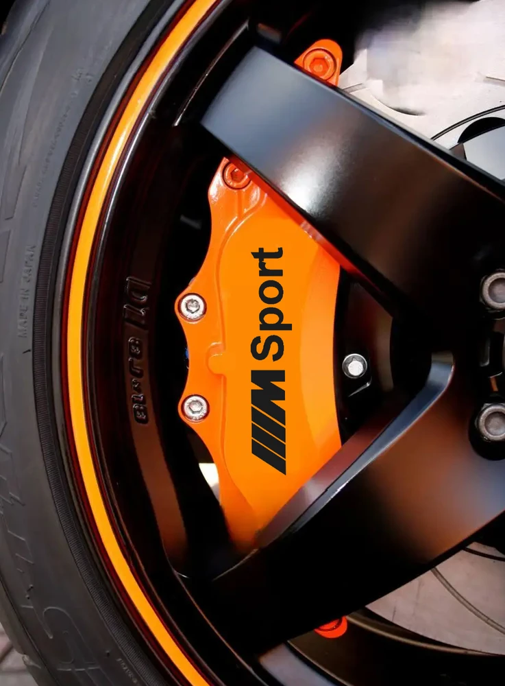 BMW M Sport Karščiui atsparūs suportų lipdukai