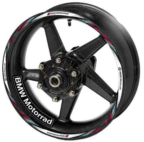 BMW Performance Motorrad M Sport ratlankių lipdukų rinkinys
