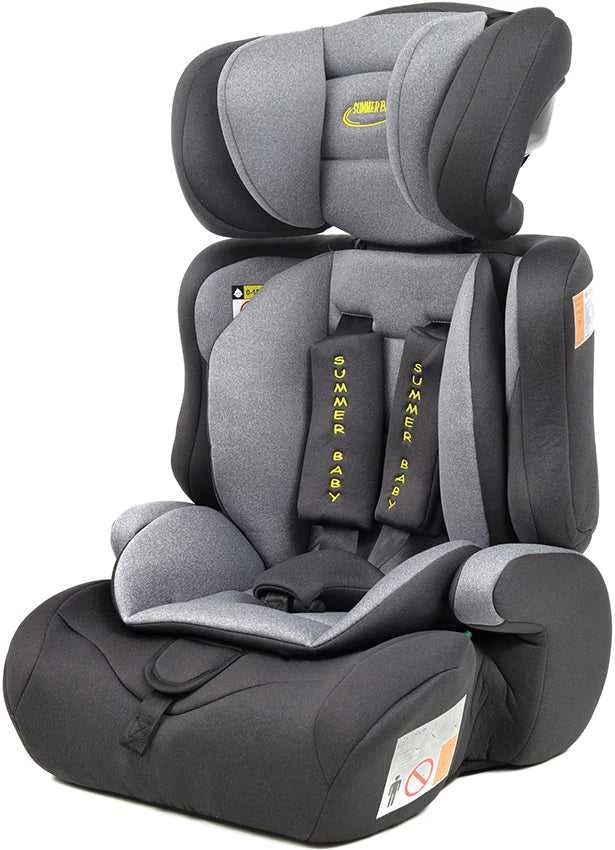 Cosmo i-Size kėdutė 76-150 cm 9-36 kg pilka