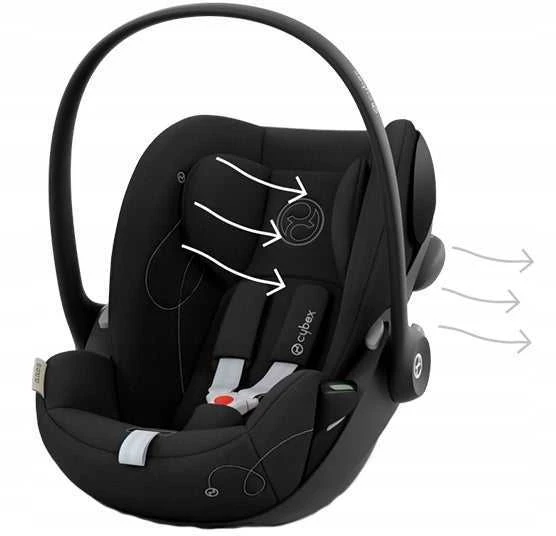 CYBEX Cloud G i-Size kėdutė 0-13 kg juoda