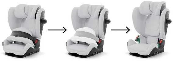 Cybex Pallas G2 i-Size kėdutė 9-50 kg pilka