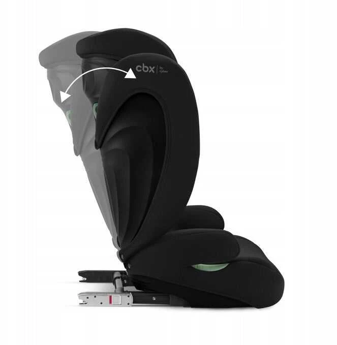 Cybex Solution B i-Fix kėdutė 15-50 kg juoda