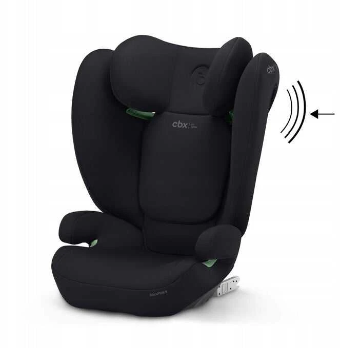 Cybex Solution B i-Fix kėdutė 15-50 kg juoda
