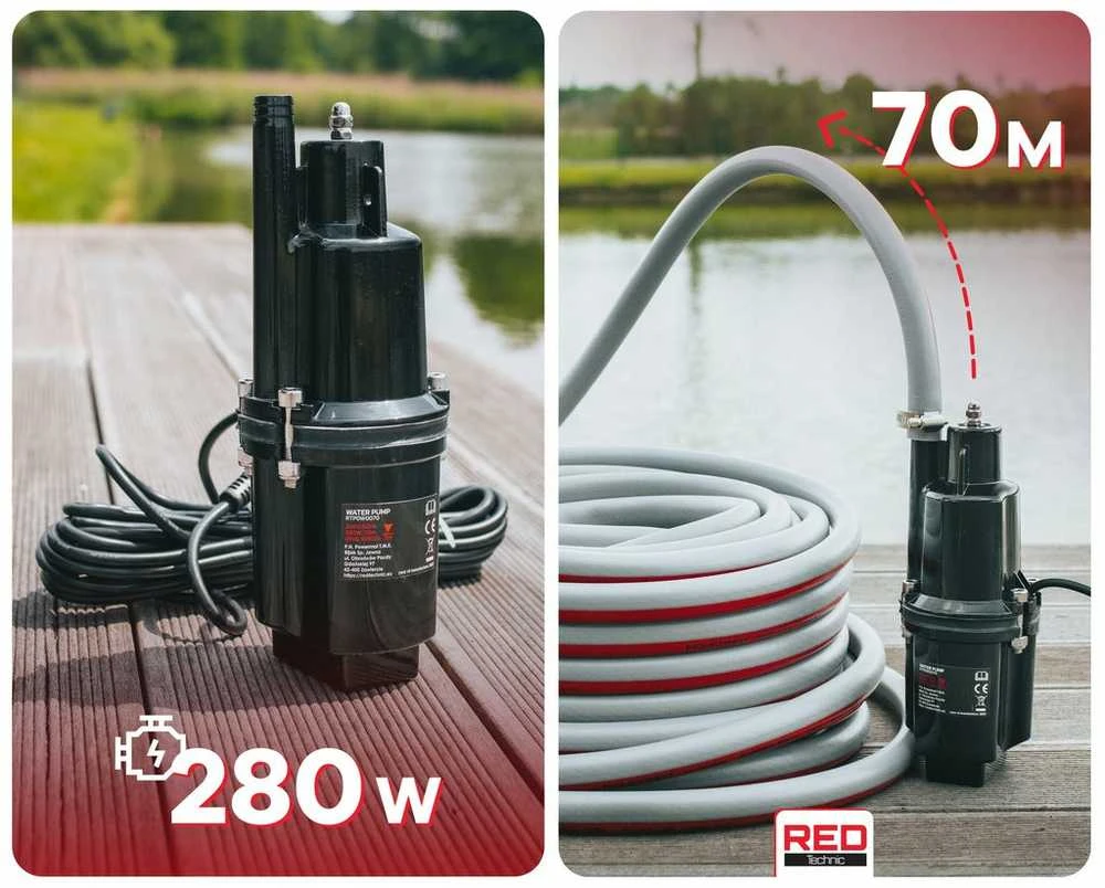 Diafragminis šulinio siurblys 1080 l/h