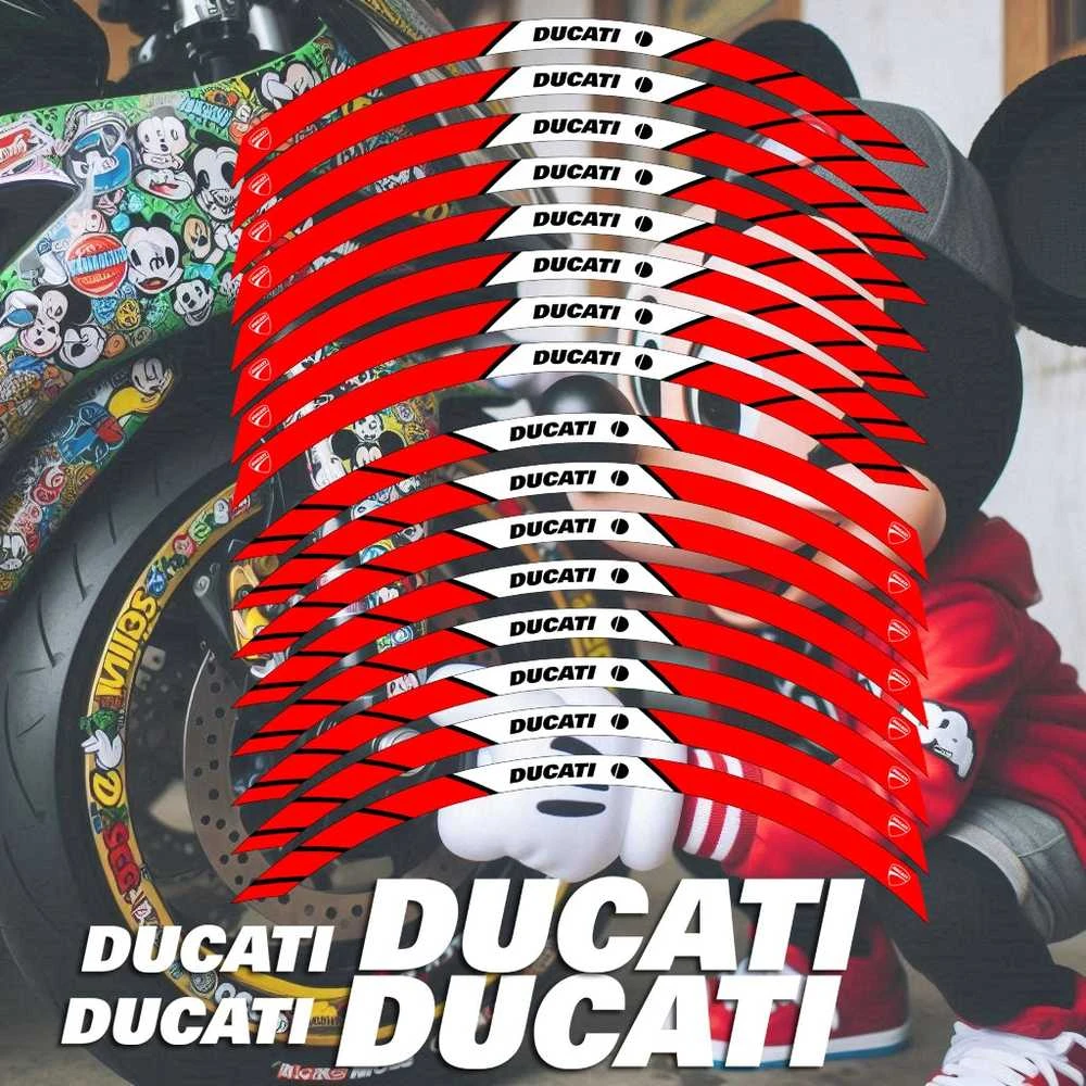 Ducati motociklo ratlankių lipdukai