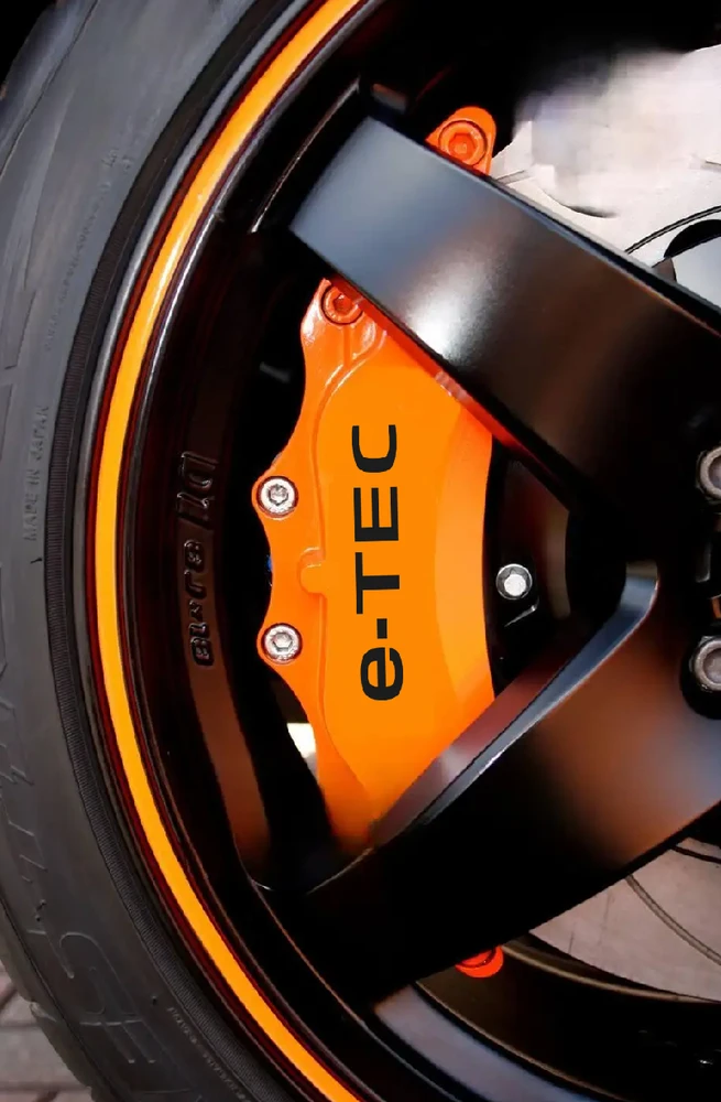 e-TEC karščiui atsparūs suportų lipdukai