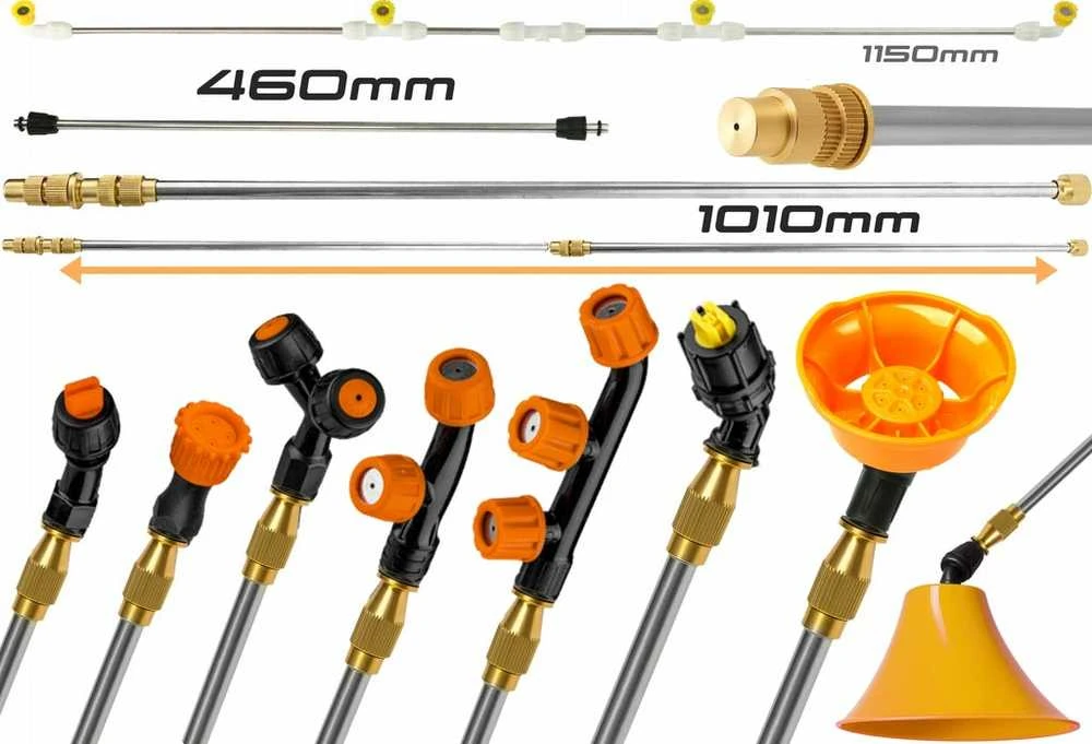 Elektrinis sodo purkštuvas 18L su baterija