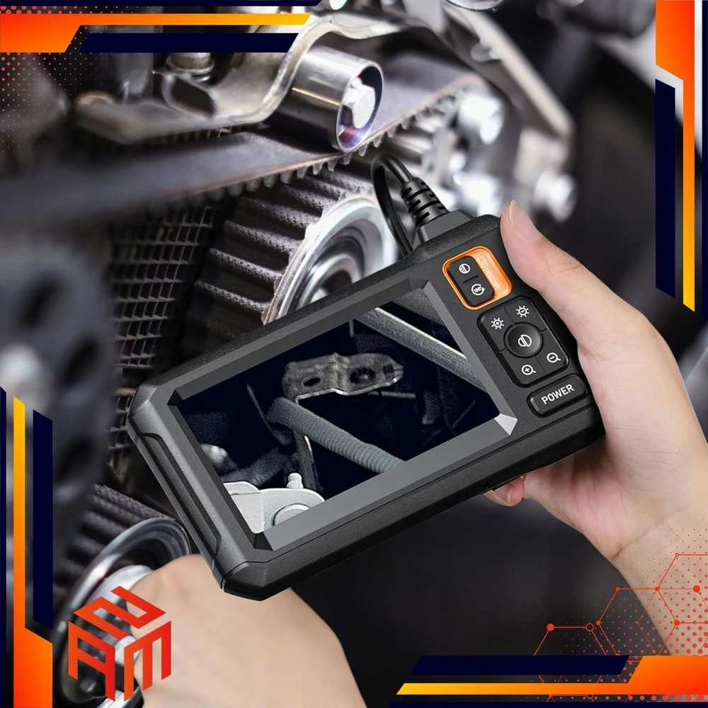 Endoskopinė kamera su ekranu 5m | Full HD | IP67 | Vamzdžių, kanalizacijos ir auto diagnostikai