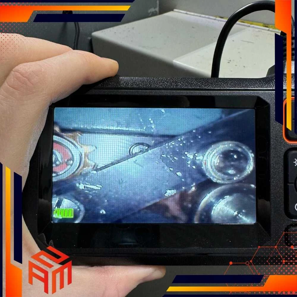 Endoskopinė kamera su ekranu 5m | Full HD | IP67 | Vamzdžių, kanalizacijos ir auto diagnostikai