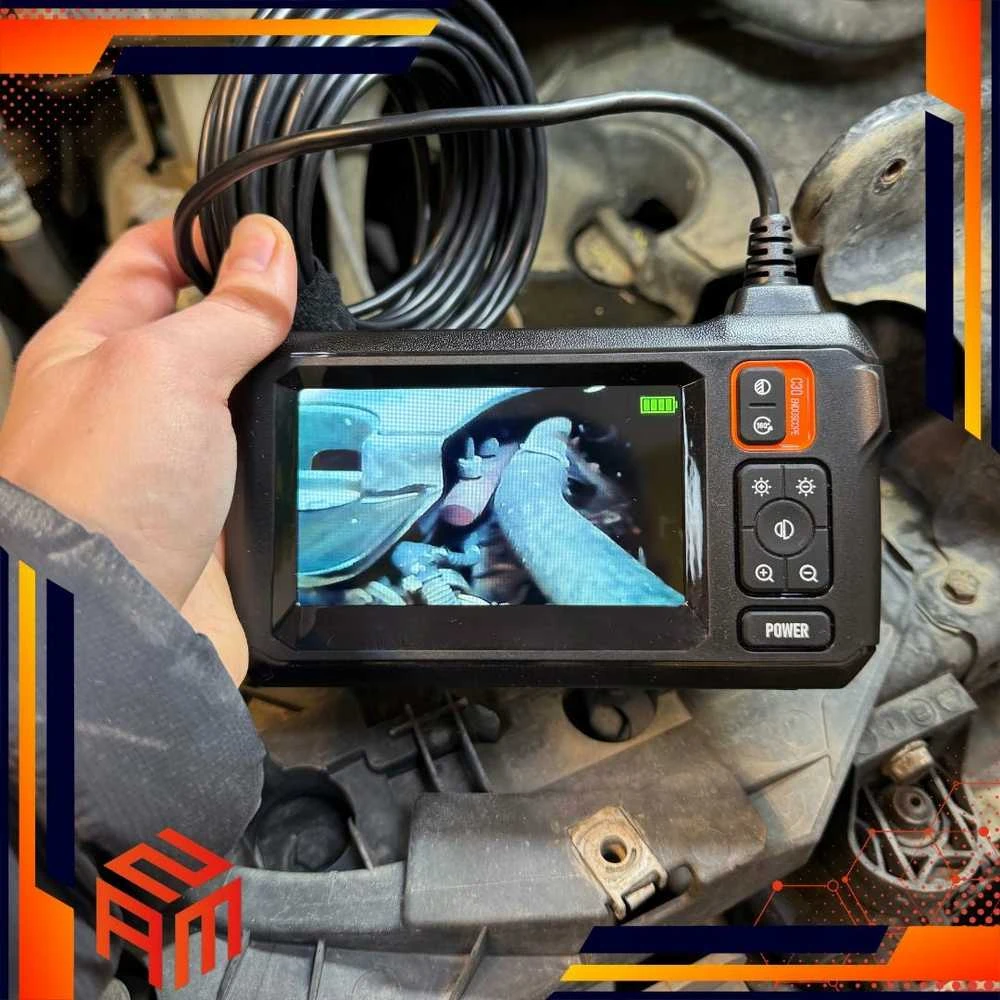Endoskopinė kamera su ekranu 5m | Full HD | IP67 | Vamzdžių, kanalizacijos ir auto diagnostikai