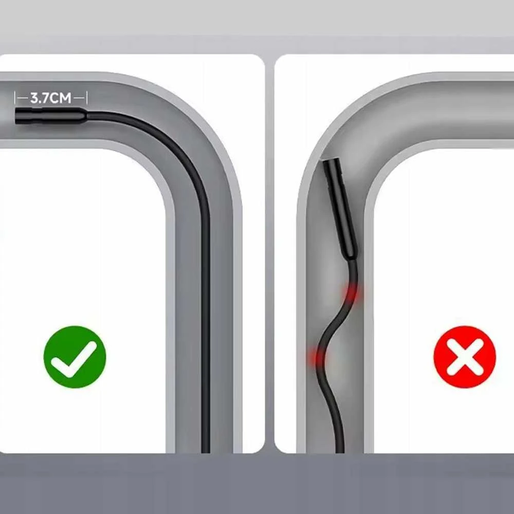 Endoskopinė patikros kamera su Full HD IPS USB-C, 5 m