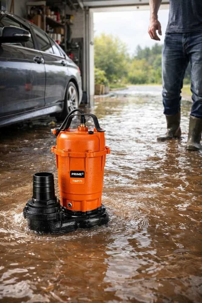 Galingas nuosėdų siurblys 17000 l/h 750W