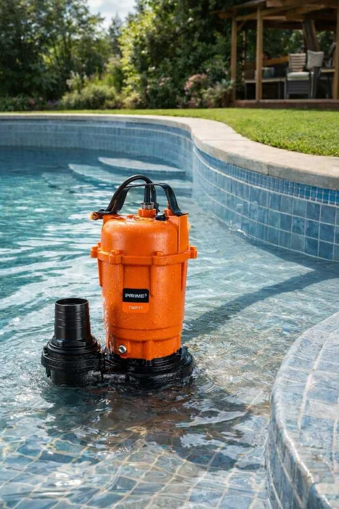 Galingas nuosėdų siurblys 17000 l/h 750W
