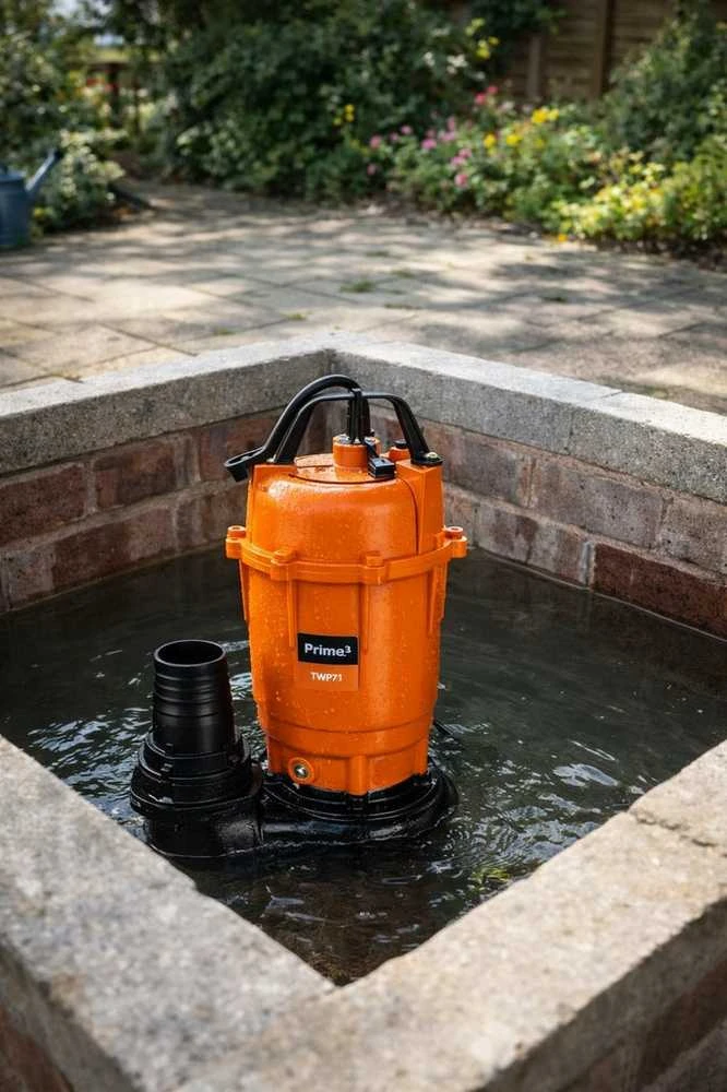Galingas nuosėdų siurblys 17000 l/h 750W