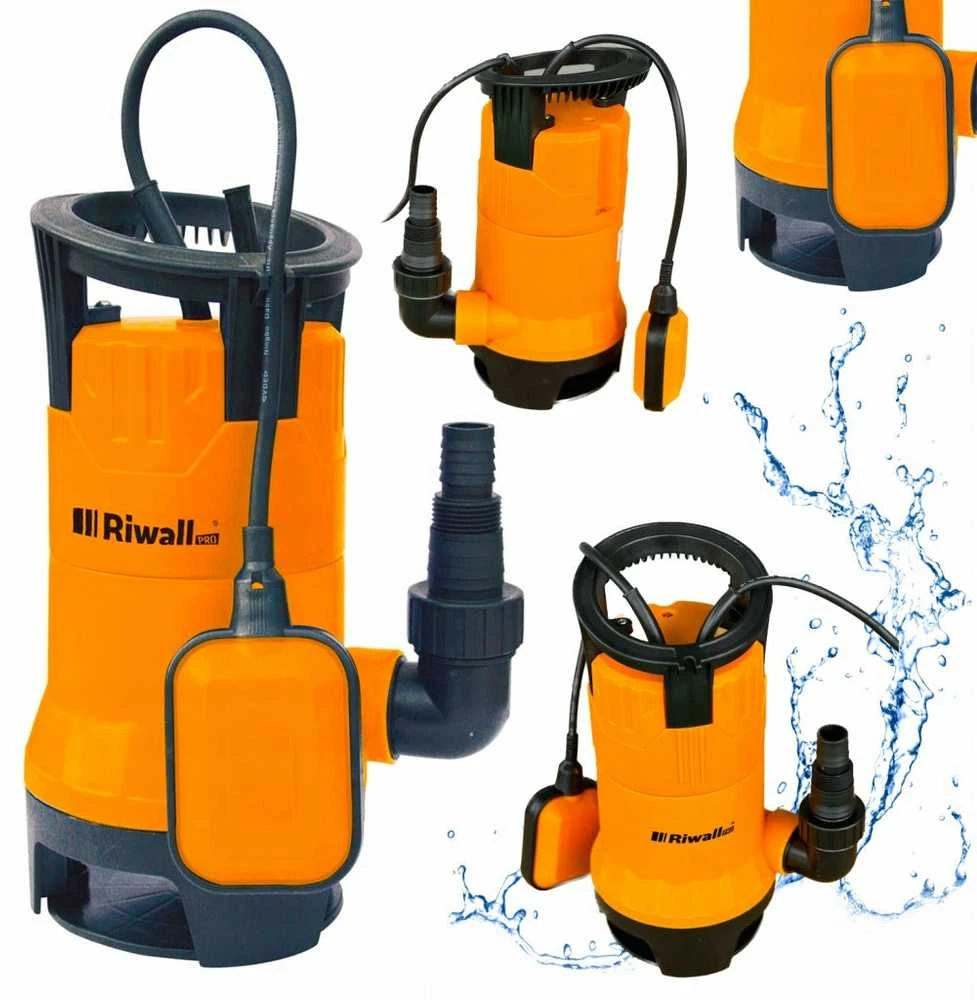 Galingas siurblys švariam ir nešvariam vandeniui 750W